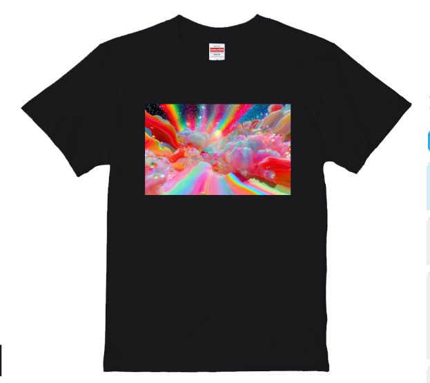 SOLARIS BREATH キービジュアルTシャツ（黒）